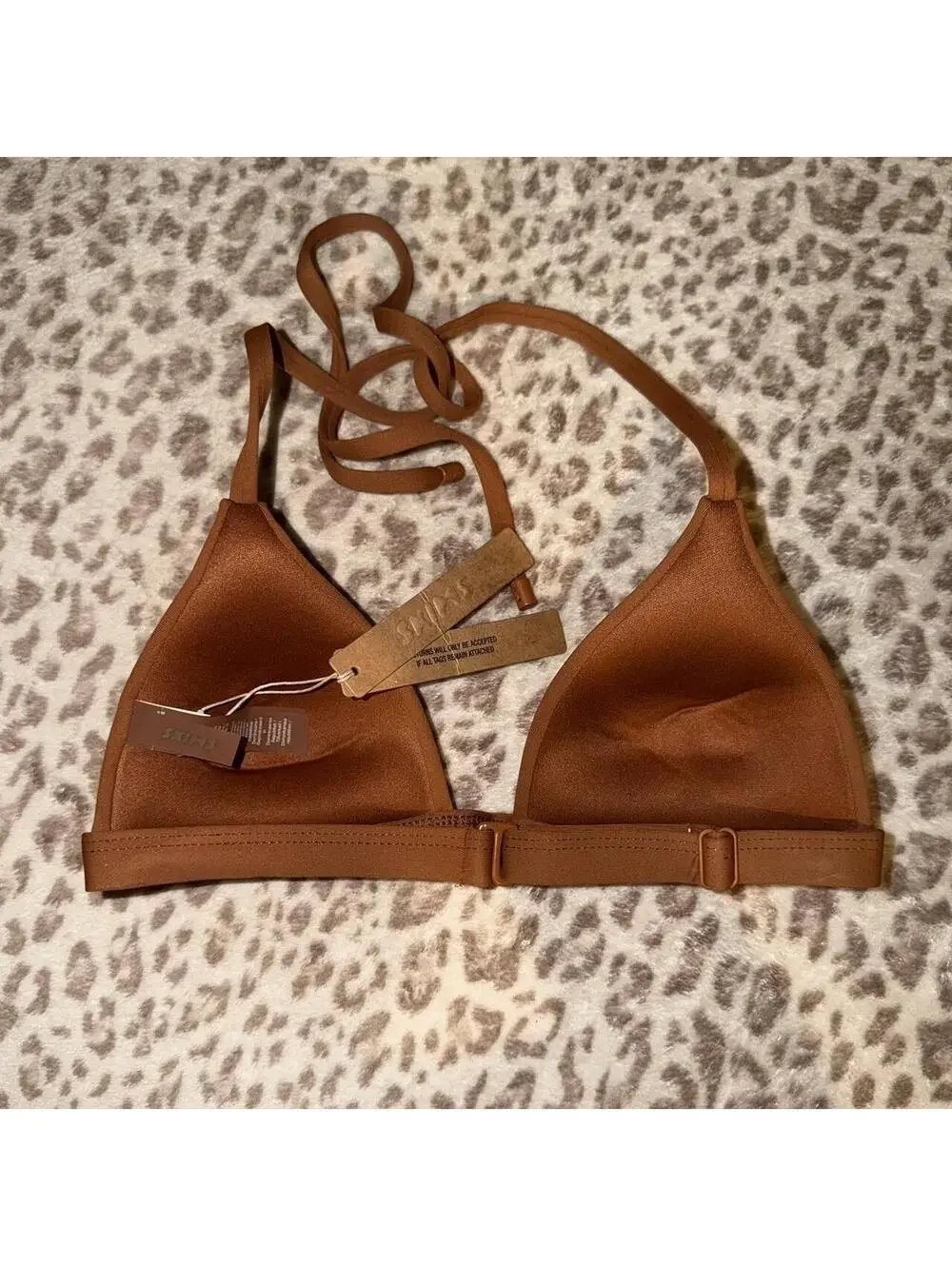 Skims Classic Swim Front Close Push-Up Triangle Top
